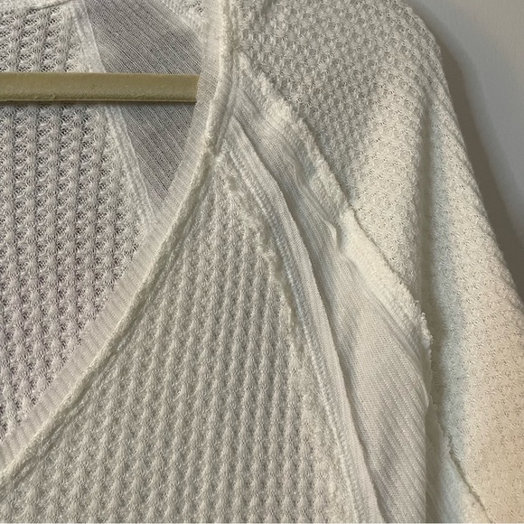 We the Free Waffle Knit Top Small - Picture 4 of 6